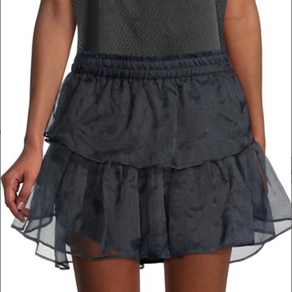 LoveShackFancy Ruffle Mini Skirt